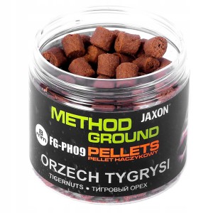 Przejdź do produktu Pellet Haczykowy 8mm JAXON 100g - ORZECH TYGRYSI