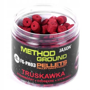 Przejdź do produktu Pellet Haczykowy 8mm JAXON 100g - TRUSKAWKA
