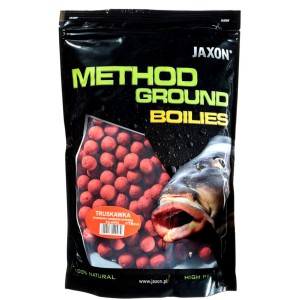 Przejdź do produktu Kulki proteinowe 16mm JAXON 1kg - TRUSKAWKA