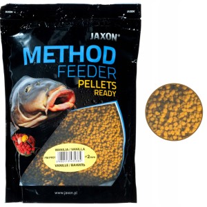Przejdź do produktu Pellet gotowy 2mm JAXON METHOD FEEDER - WANILIA