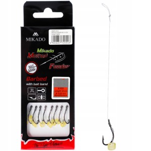 Przejdź do produktu Haczyki z gumką MIKADO METHOD FEEDER na żyłce nr 10