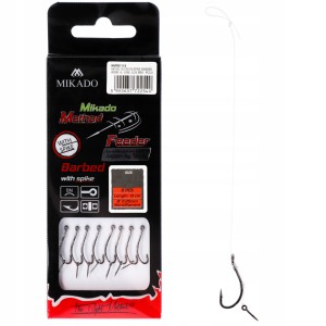Przejdź do produktu Haczyki z igłą MIKADO METHOD FEEDER na żyłce nr 10