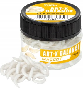 Przejdź do produktu Sztuczne białe robaki CARP ZOOM ART-X