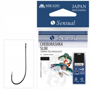 Przejdź do produktu Haczyki do czeburaszki MIKADO SENSUAL SLIM nr 3/0