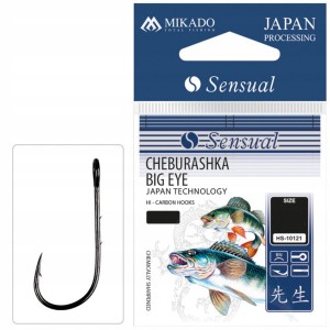 Przejdź do produktu Haczyki do czeburaszki MIKADO SENSUAL BIG EYE nr 2