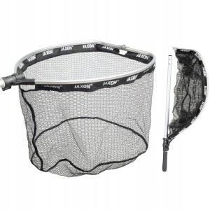 Przejdź do produktu Podbierak składany JAXON COMFORT gumowany - 60x70cm / 180cm