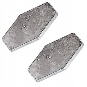 Przejdź do produktu Ciężarek przelotowy płaski JAXON 40g - 2szt.