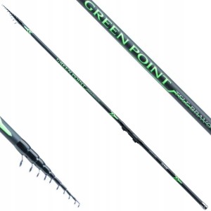 Przejdź do produktu Wędka JAXON GREEN POINT TELE BRAVO - 4,5m / 5-25g