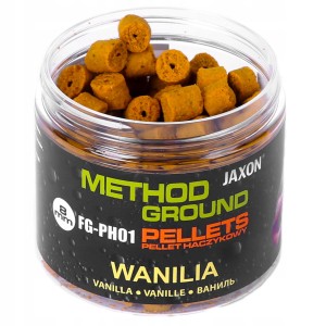 Przejdź do produktu Pellet Haczykowy 8mm JAXON 100g - WANILIA