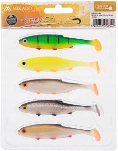 Przejdź do produktu Zestaw 5x Guma ripper Mikado REAL FISH 8,5cm