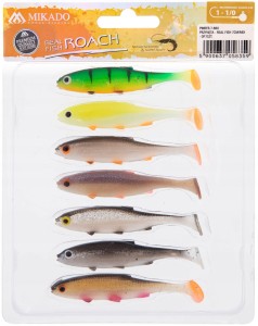 Przejdź do produktu Zestaw 7x Guma ripper MIKADO REAL FISH MIX 7cm