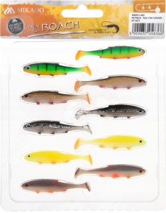 Przejdź do produktu Zestaw 10x Guma ripper MIKADO REAL FISH MIX 5cm