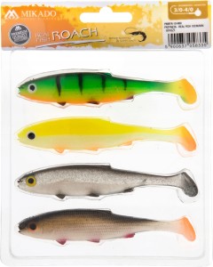 Przejdź do produktu Zestaw 4x Guma ripper MIKADO REAL FISH MIX 10cm