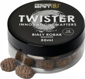 Przejdź do produktu Twister Wafters 12mm FEEDER BAIT - Biały robak