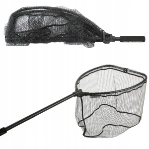 Przejdź do produktu Podbierak ze składaną ramą MIKADO 80 x 70cm / 180cm