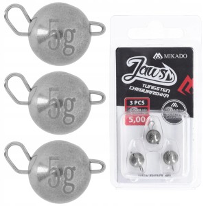 Przejdź do produktu Czeburaszki wolframowe MIAKDO JAWS - 5g / 3szt