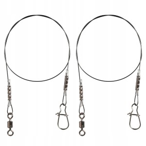 Przejdź do produktu 2x Przypon tytanowy MIKADO JAWS STRONG 25cm / 18kg