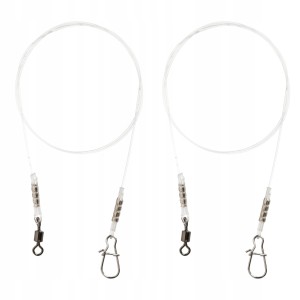 Przejdź do produktu 2x Przypon fluorocarbonowy MIKADO JAWS STRONG 35cm / 8kg