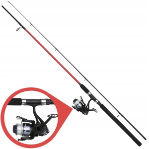 Przejdź do produktu Zestaw DAM FIGHTER PRO COMBO Wędka + Kołowrotek + Żyłka - 2,1m