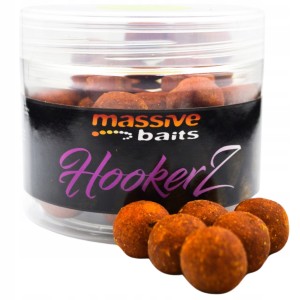 Przejdź do produktu Kulki haczykowe 18mm MASSIVE BAITS HOOKERZ - SCARLETT ROBIN RED