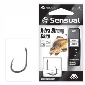 Przejdź do produktu Haczyki wiązane MIKADO X-TRA STRONG - przypon 0,18mm / nr 12