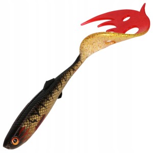 Przejdź do produktu Guma MIKADO SICARIO PIKE TAIL - SPOTTED BULLHEAD 8,5cm
