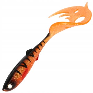 Przejdź do produktu Guma MIKADO SICARIO PIKE TAIL - ORANGE PERCH 18cm