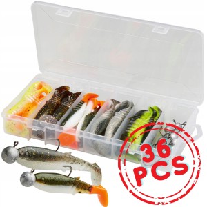 Przejdź do produktu Zestaw gum SAVAGE GEAR CANNIBAL SHAD KIT 36 elementów 8 / 10 cm