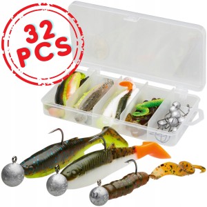 Przejdź do produktu Zestaw gum SAVAGE GEAR PERCH ACADEMY KIT 32 ELEMENTY