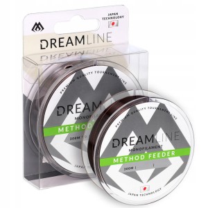 Przejdź do produktu Żyłka MIKADO DREAMLINE METHOD FEEDER CAMO 0,24mm / 300m