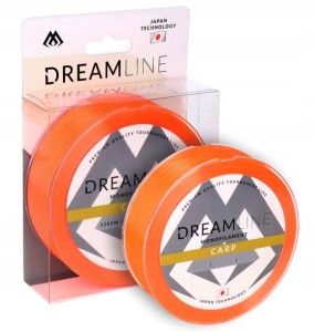 Przejdź do produktu Żyłka MIKADO DREAMLINE CARP ORANGE 0,35mm / 1200m