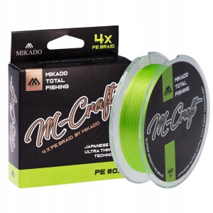 Przejdź do produktu Plecionka MIKADO ULTRALIGHT M-CRAFT STEEL FLUO 0,08mm / 150m MIKADO