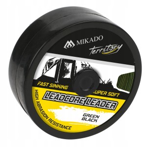 Przejdź do produktu Przypon karpiowy MIKADO LEADCORE LEADER - 45lbs / 10m czarno zielony