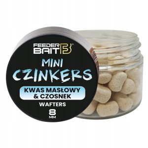 Przejdź do produktu Mini Czinkers 6/8mm Wafters FEEDER BAIT - Kwas masłowy Czosnek
