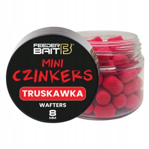 Przejdź do produktu Mini Czinkers 6/8mm Wafters FEEDER BAIT - Truskawka
