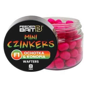 Przejdź do produktu Mini Czinkers 6/8mm Wafters FEEDER BAIT - F1 Ochotka Konopia