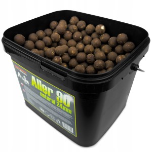 Przejdź do produktu Kulki proteinowe 24mm MASSIVE BAITS ALLER 90 5kg - NATURAL