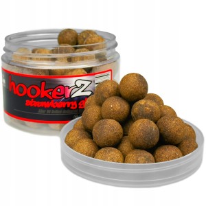 Przejdź do produktu Kulki haczykowe 18mm MASSIVE BAITS ALLER 90 HOOKERZ - TRUSKAWKA GLM