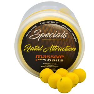 Przejdź do produktu Kulki pływające POP-UP 11mm MASSIVE BAITS SPECIALS - FATAL ATTRACTION