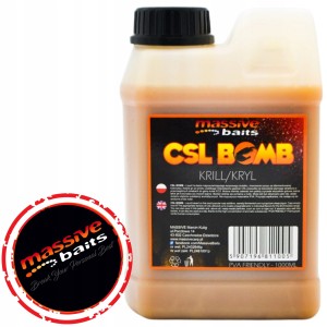Przejdź do produktu Zalewa MASSIVE BAITS CSL BOMB 1L - KRILL / KRYL