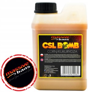 Przejdź do produktu Zalewa MASSIVE BAITS CSL BOMB 1L - CORN / KUKURYDZA