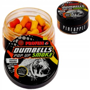 Przejdź do produktu Dumbells POP UP SMOKE FLUO PROFESS - ANANAS