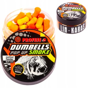 Przejdź do produktu Dumbells POP UP SMOKE FLUO PROFESS - LIN / KARAŚ