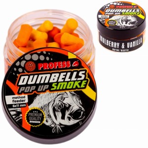 Przejdź do produktu Dumbells POP UP SMOKE FLUO PROFESS - MORWA / WANILIA / CYNAMON