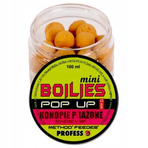 Przejdź do produktu Kulki POP UP 12mm PROFESS - KONOPIE PRAŻONE