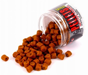 Przejdź do produktu Pellet haczykowy 8mm PROFESS - WANILIA KUKURYDZA KONOPIE