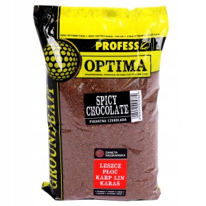 Przejdź do produktu Zanęta PROFESS OPTIMA 1kg - PIKANTNA CZEKOLADA.