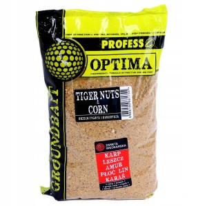Przejdź do produktu Zanęta PROFESS OPTIMA 1kg - ORZECH TYGRYSI / KUKURYDZA