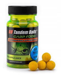 Przejdź do produktu Kulki POP-UP 12mm TANDEM BAITS - ANANAS
