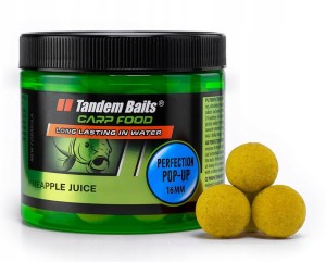 Przejdź do produktu Kulki POP-UP 16mm TANDEM BAITS - ANANAS